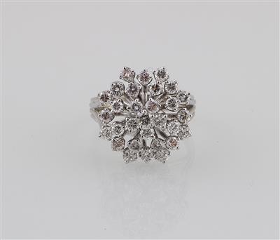 Brillantring zus. ca. 1,40 ct - Erlesener Schmuck