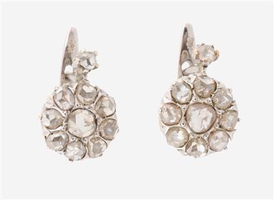 Diamant Ohrringe zus. ca. 0,60 ct - Exquisite jewellery