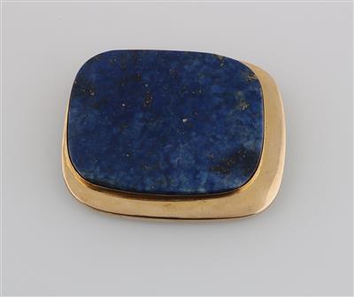 Lapislazuli Brosche - Erlesener Schmuck