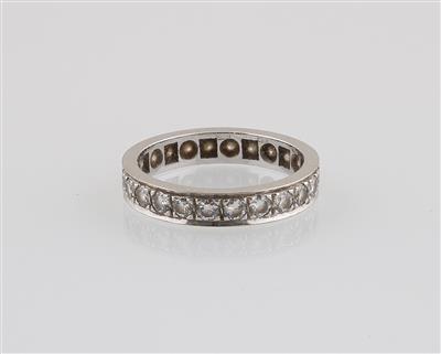 Brillant Memoryring zus. ca. 1,20 ct - Gioielli