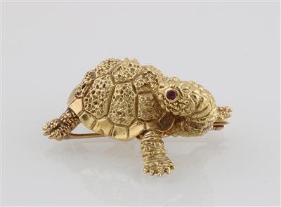 Brosche Schildkröte - Erlesener Schmuck