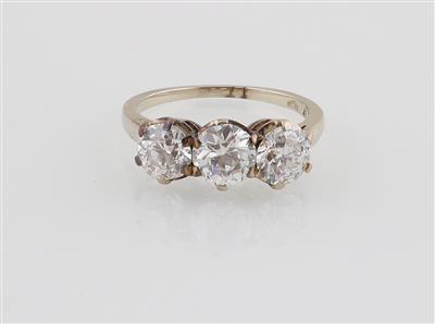 Altschliffbrillant Ring zus. ca. 2,10 ct - Exquisite jewellery