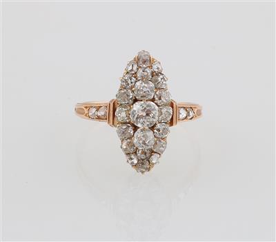 Diamantring zus. ca. 1,30 ct - Erlesener Schmuck