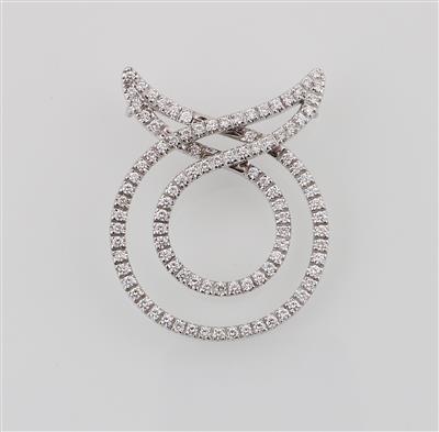 Wempe Brillant Anhänger zus. ca. 0,93 ct - Jewellery