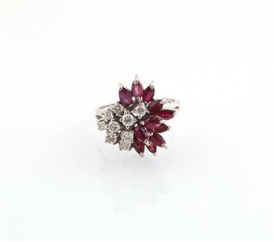 Brillant Rubin Ring - Gioielli scelti