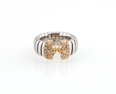 Bulgari Brillantring zus. ca. 0,30 ct - Erlesener Schmuck