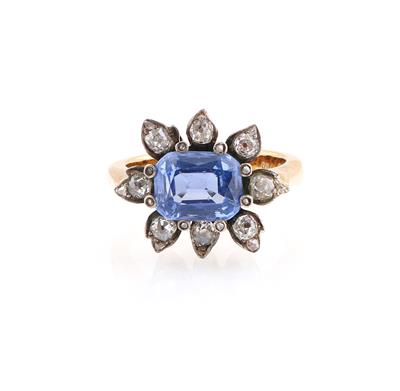 Diamant Saphirring - Exquisite jewellery