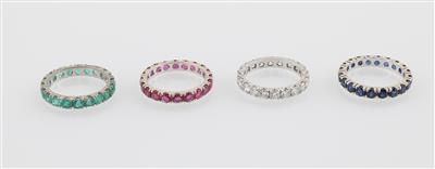 4 Ringe Set - Erlesener Schmuck