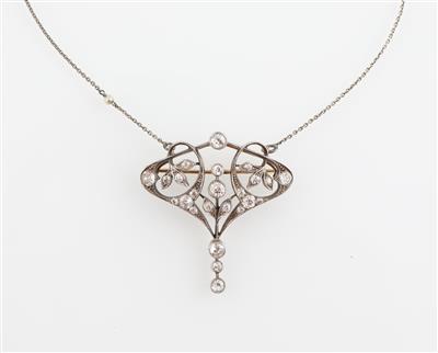 Altschliffdiamant Collier zus. ca. 2 ct - Exquisite jewellery
