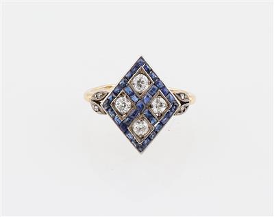 Altschliffdiamant Ring zus. ca. 0,30 ct - Exkluzivní šperky
