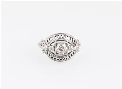 Altschliffdiamant Ring zus. ca. 0,80 ct - Erlesener Schmuck