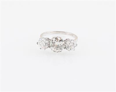 Altschliffbrillant Ring zus. ca. 2,50 ct - Exkluzivní šperky