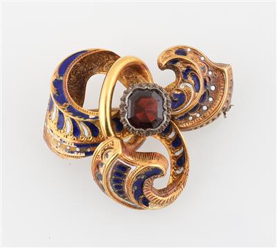 Biedermeier Brosche - Exquisite jewellery