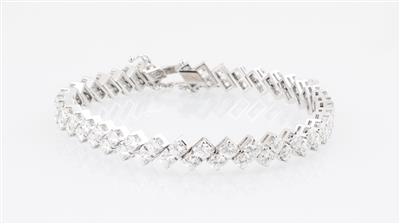 Brillant Armband zus. ca. 8,35 ct - Exquisite jewellery