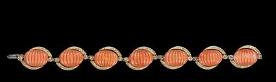 Brillant Korallen Armband - Exquisite jewellery