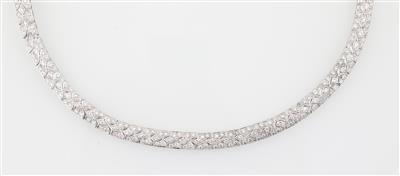 Giulio Veronesi Brillantcollier zus. ca. 7 ct - Exquisite jewellery