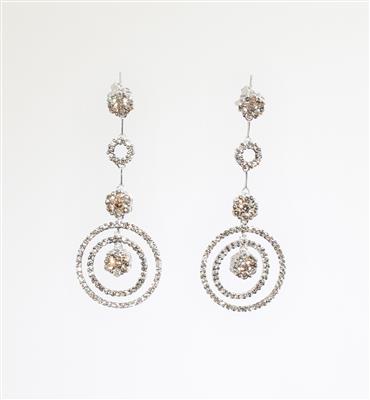 Brillant Ohrgehänge zus. ca. 2,80 ct - Exquisite jewellery