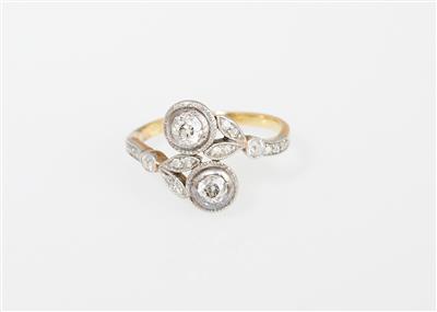 Altschliffdiamant Ring zus. ca. 0,50 ct - Exquisite jewellery