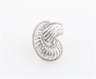 Diamantring zus. 2,72 ct - Exquisite jewellery