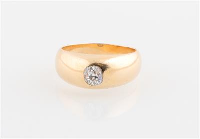 Altschliffdiamantsolitär Ring ca. 0,60 ct - Erlesener Schmuck