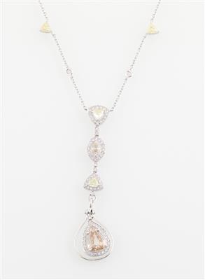 Diamantcollier zus. ca.5,20 ct - Exkluzivní šperky