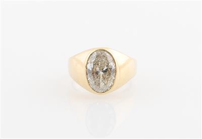 Diamantsolitär Ring ca.4,05 ct - Erlesener Schmuck