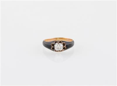 Altschliffdiamant Solitär Ring ca.0,55 ct - Jewellery