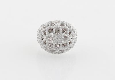 Brillantring zus. ca. 2 ct - Erlesener Schmuck