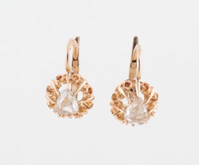 Diamant Ohrringe zus. ca. 0,70 ct - Erlesener Schmuck