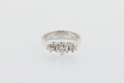 Altschliffdiamant Ring zus. ca. 1,10 ct - Exkluzivní šperky