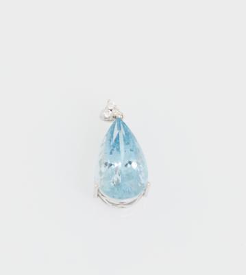 Aquamarin Anhänger ca.10,60 ct - Exkluzivní šperky