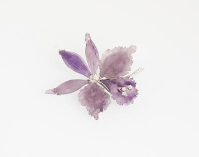 Blütenbrosche Orchidee - Gioielli scelti