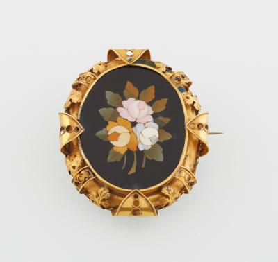 Pietra Dura Brosche - Exquisite jewellery
