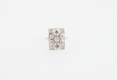 Altschliffdiamant Ring zus. ca. 1,50 ct - Erlesener Schmuck