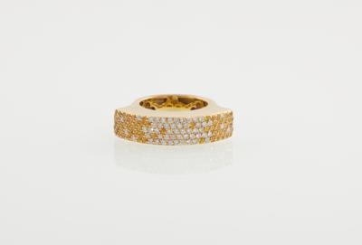 Brillant Citrinring - Exquisite jewellery