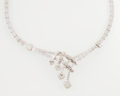 Brillant Collier zus. ca. 2,00 ct - Gioielli scelti