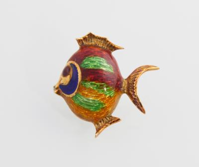 Brosche Fisch - Exkluzivní šperky