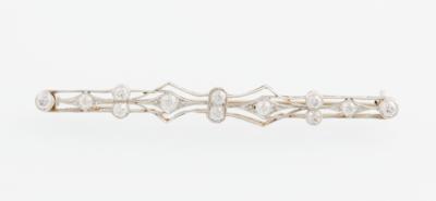 Diamantbrosche zus. ca. 1,40 ct - Exkluzivní šperky