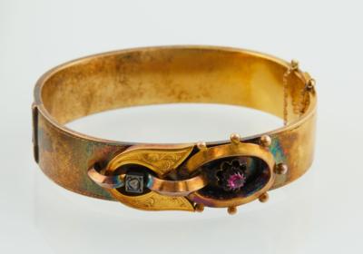 Diamantarmreif um 1900 - Exkluzivní šperky