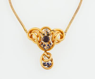 Biedermeier Collier - Erlesener Schmuck