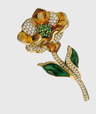 Brosche Blume - Exquisite jewellery