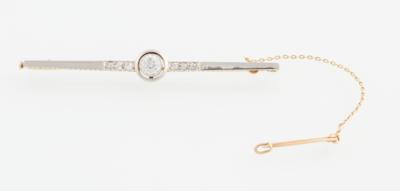 Altschliffbrillant Brosche zus. ca. 0,80 t - Exquisite jewellery