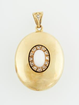 Medaillon mit Diamantrauten - Vybrané šperky