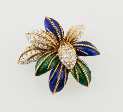 Brillantbrosche zus. ca. 2,60 ct - Exquisite jewellery