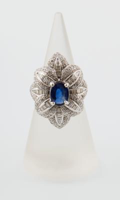 Diamant Saphir Ring - Exquisite jewellery