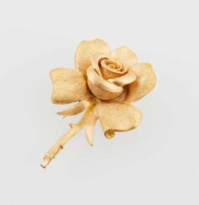 Brosche Rose - Nádherné šperky - Vánoční aukce
