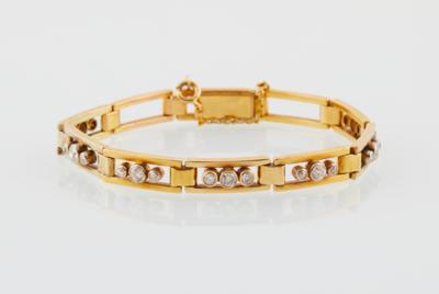 Altschliff Diamantarmband zus. ca. 1,40 ct - Exquisite jewellery