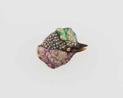 Diamantbrosche Vogel - Exquisite jewels