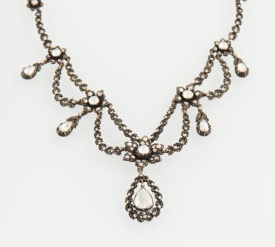 Diamantrauten Collier zus. ca. 3,50 ct - Exkluzivní šperky