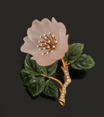 Blütenbrosche - Exquisite jewellery - Mother's Day Auction